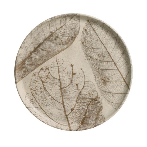 Bio Dessert Plate Stoneware Ø8.46in Outono
