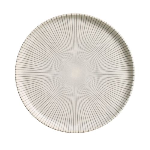 Bio Dessert Plate Stoneware Ø8.46in Radial