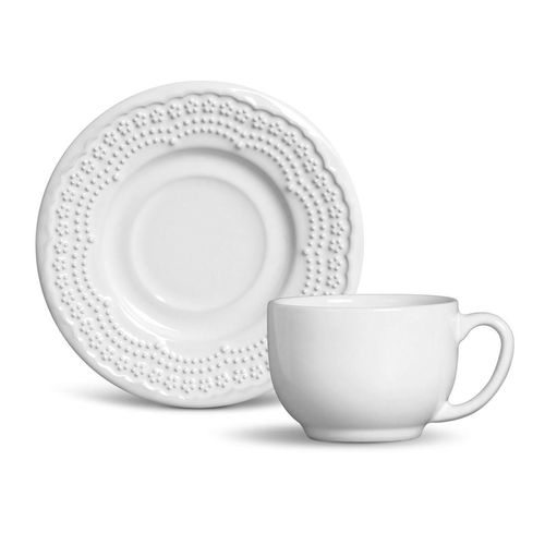 MADELEINE WHITE TEA CUP