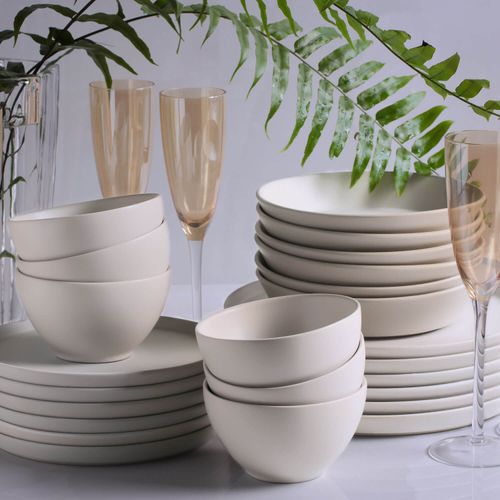 Neo Soup Plate Stoneware Ø7.68in 21.3oz Vit