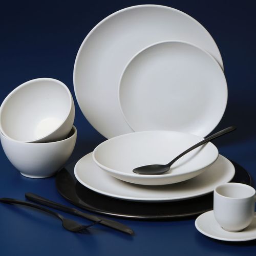 Coup Dinner Plate Stoneware Ø10.24in Vit