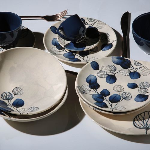 BLUE COUP DINNER PLATE