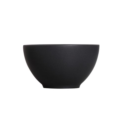 Coup Bowl Stoneware Ø5.31x2.17in 12.17oz Black Matte
