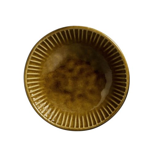 Linhas Bowl Stoneware Ø5.91x2.17in 32.37oz Amber