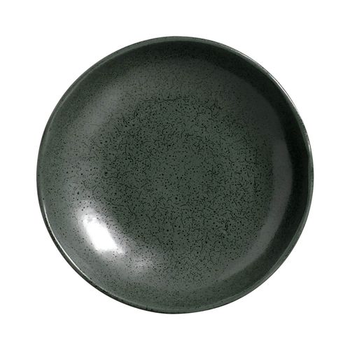 Bio Soup Plate Stoneware Ø9.84in 37.2oz Greenery