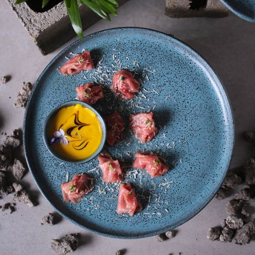Bio Dinner Plate Stoneware Ø11.42in Night Sky