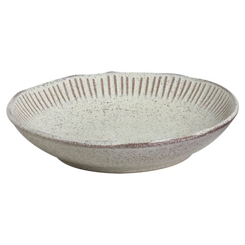 Linhas Soup Plate Stoneware Ø8.86in 28.07oz Pistache