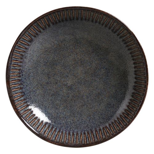 Linhas Soup Plate Stoneware Ø8.86in 28.07oz Titanium