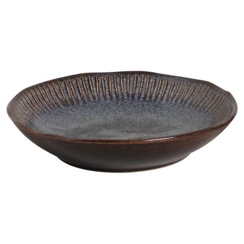 Linhas Soup Plate Stoneware Ø8.86in 28.07oz Titanium