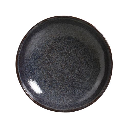 Bio Soup Plate Stoneware Ø9.84in 37.2oz Titanium