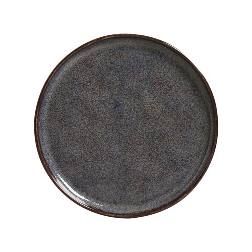 Bio Dessert Plate Stoneware Ø8.46in Titanium