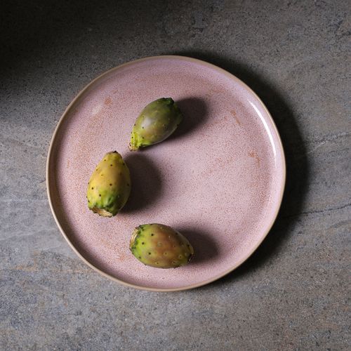 Bio Dessert Plate Stoneware Ø8.46in Litchi