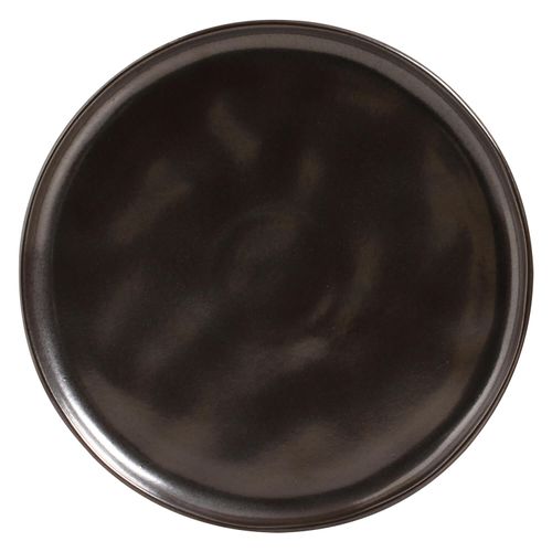Bio Dinner Plate Stoneware Ø10.83in Metallica