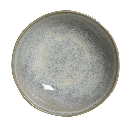 Organic Bowl Stoneware 18.87oz Green Granite