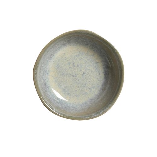 Organic Ramekin Stoneware Ø3.54x1.18in 2.37oz Green Granite