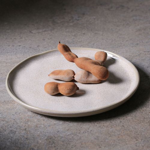 Bio Dessert Plate Stoneware Ø8.46in Latte