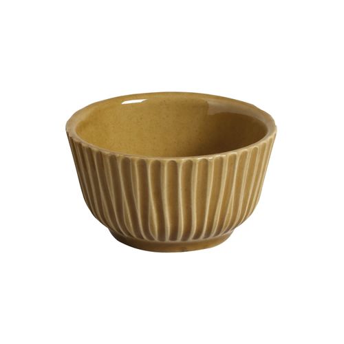 Linhas Ramekin Stoneware Ø3.54x1.97in 12.37oz Amber