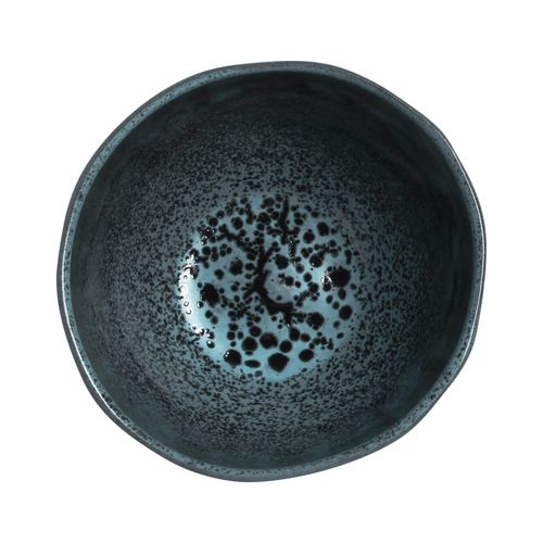 Organic Bowl Stoneware 18.87oz Petroleum
