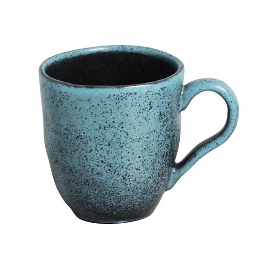 Organic Mug Stoneware 9.23oz Petroleum