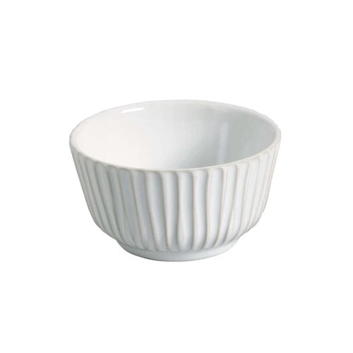 Linhas Ramekin Stoneware Ø3.54x1.97in 5.75oz New White