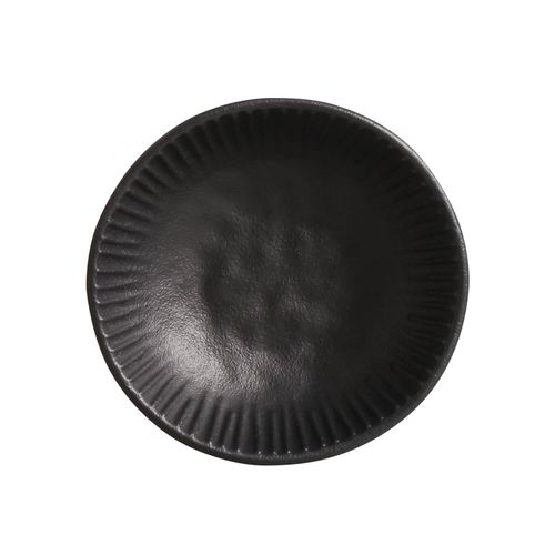 Linhas Bowl Stoneware Ø5.91x2.17in 32.37oz Black Matte