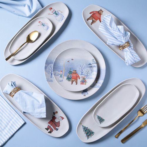Coup Dinner Plate Stoneware Ø10.24in Magia Glacial