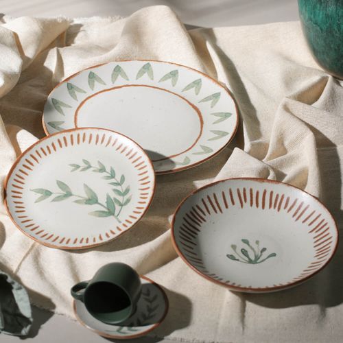 Coup Dessert Plate Stoneware Ø7.64in Magari
