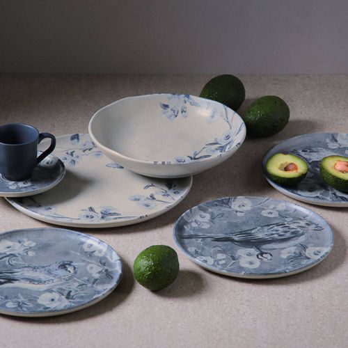Bio Dinner Plate Stoneware Ø10.83in Hallerbos