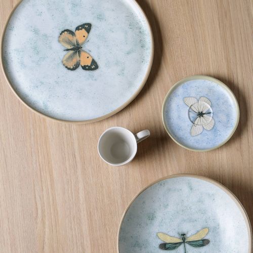 Bio Dinner Plate Stoneware Ø10.83in Animália