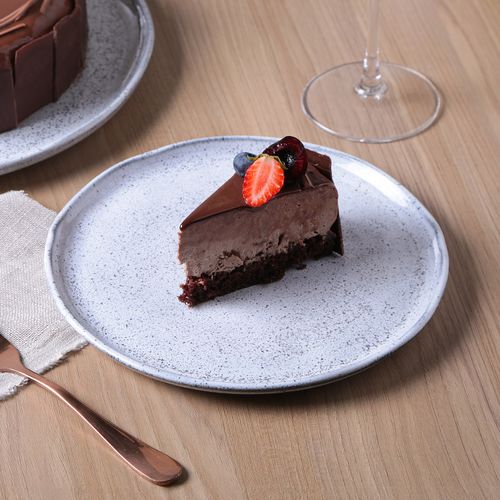 Bio Dessert Plate Stoneware Ø8.46in Echo