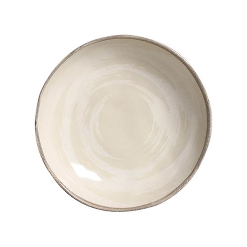 Bio Soup Plate Stoneware Ø8.86in 28.07oz Amaretto