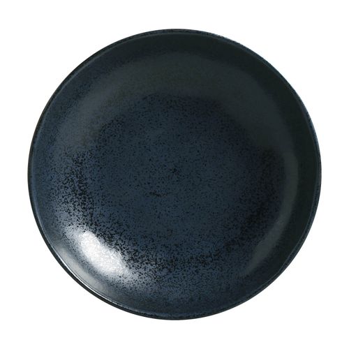 Bio Soup Plate Stoneware Ø8.86in 28.07oz Night Blue