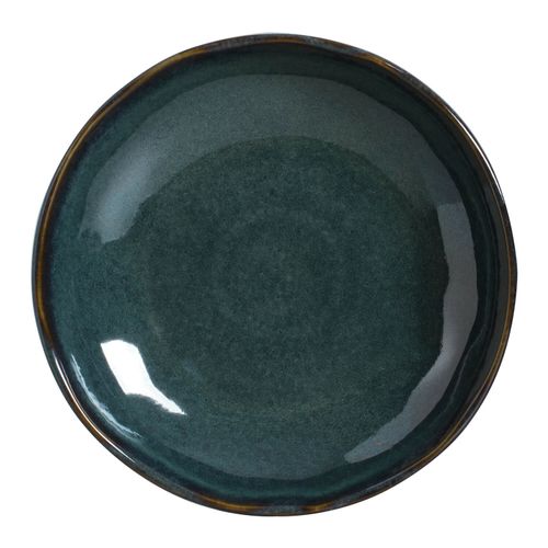 Bio Soup Plate Stoneware Ø9.84in 37.20oz Oceano