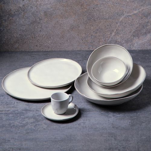 Bio Dessert Plate Stoneware Ø8.46in Rustic Clay