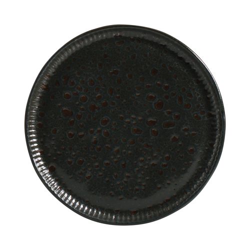 Linhas Dessert Plate Stoneware Ø8.46in Stellar