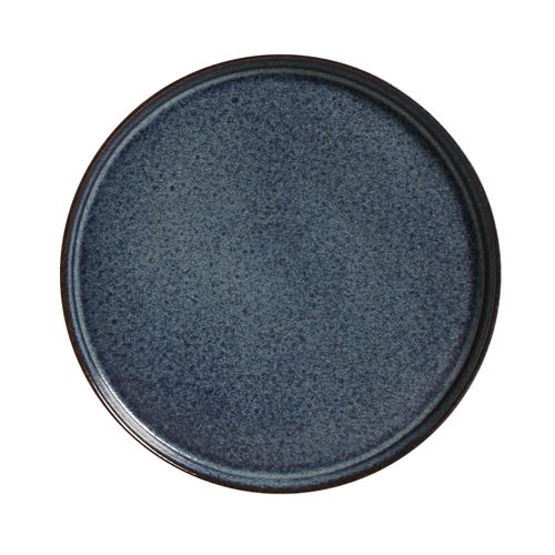 Neo Dessert Plate Stoneware Ø8.46in Titanium
