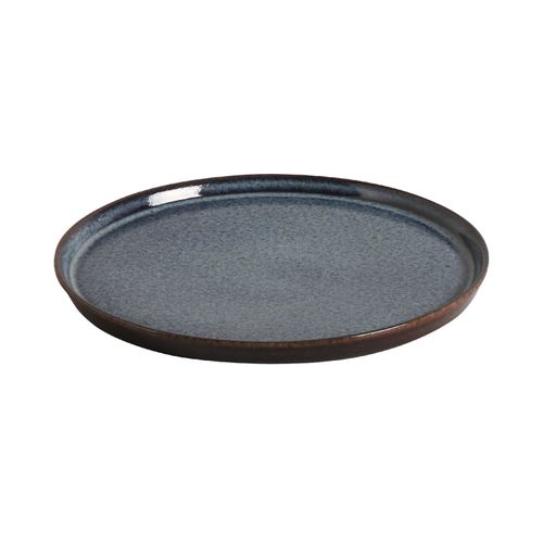 Neo Dessert Plate Stoneware Ø8.46in Titanium