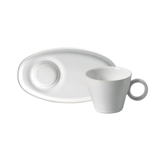 Neo Coffee Cup Stoneware 3.72oz New White