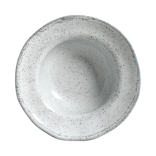 Organic Deep Rim Plate Stoneware Ø7.48x2.17in 8.45oz Echo
