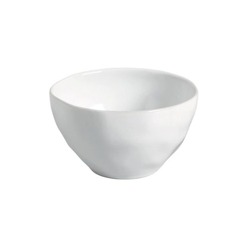 Organic Bowl Stoneware 18.87oz New White