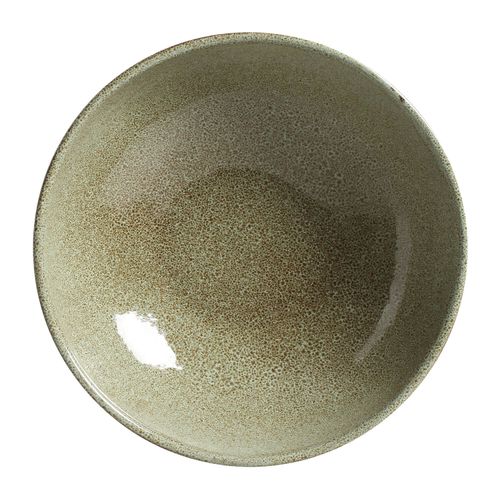 Organic Bowl Medium Stoneware Ø25x3.15in Croco