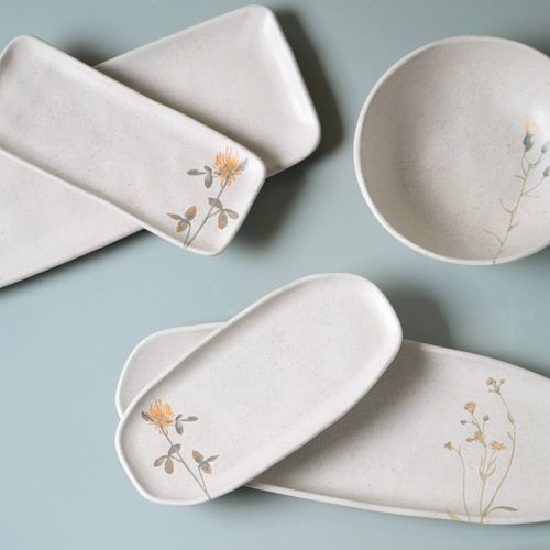 Bio Bread Plate Stoneware Ø5.71x4.72in Campestre